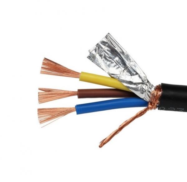  China Copper Core Farrow RVVP Shielding Cables With Aluminum Foil supplier