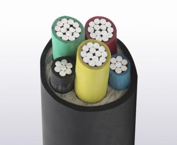  China IEC PVC Insulated Aluminium Wire 5 Core VLV NAYY Cable PVC Jacket supplier