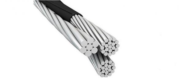  China ISO14001 Aerial Bundle Cable LSOH Sheath Triplex Overhead Service Drop Cable supplier