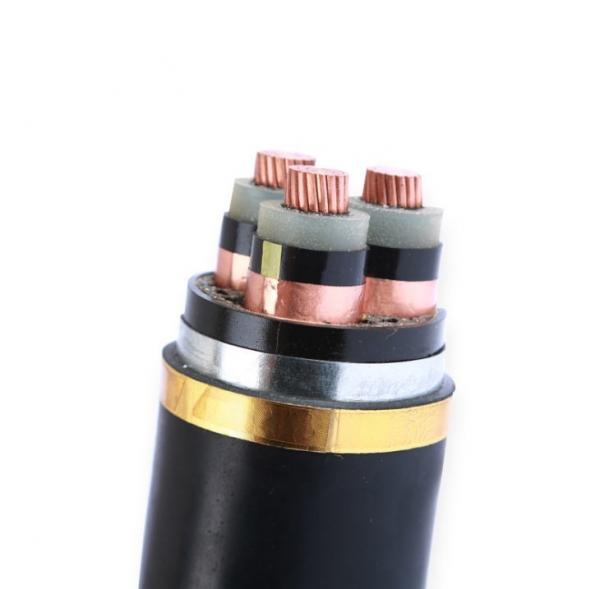  China N2XRY 33KV 3 Core Cable XLPE Medium Voltage Cables 500 Sq Mm supplier
