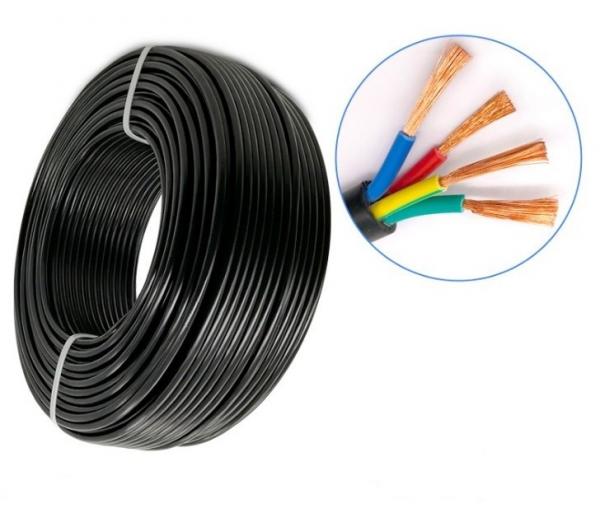  China RVV PVC Insulated Fire Resistant Control Cable 4X2.5MM2 For House supplier