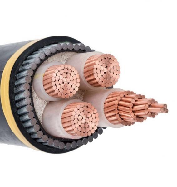  China SWA N2XRY 70mm 95mm 120mm 4 Core Armoured Cable XLPE Insulated supplier