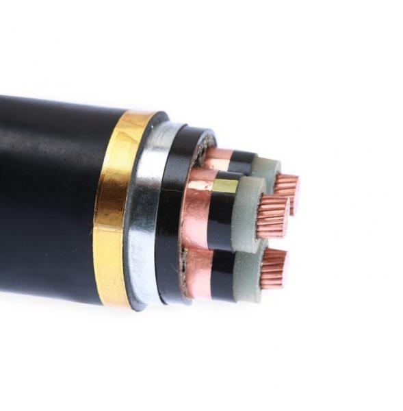  China SWA XLPE Insulated Power Cable N2XBY Medium Voltage Wire With Copper Tape Screen supplier