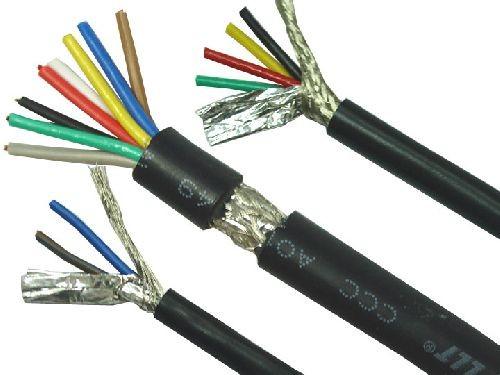 Copper conductor control cable