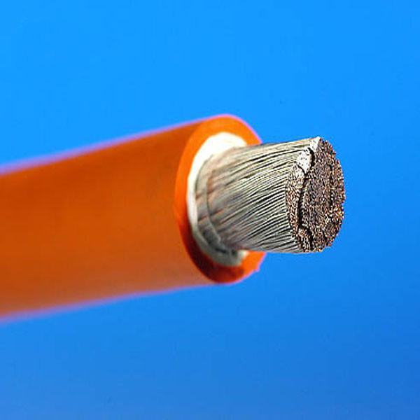  China Factory Sales 50mm2 70mm2 90mm2 Orange/Black Flexible Rubber Welding Cable supplier