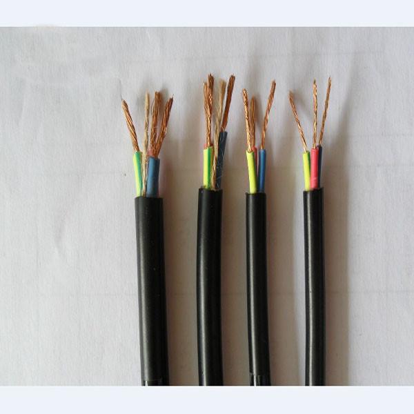 Flexible Copper Conductor PVC Insulation PVC Sheath Electric Wire H05V2V2-F