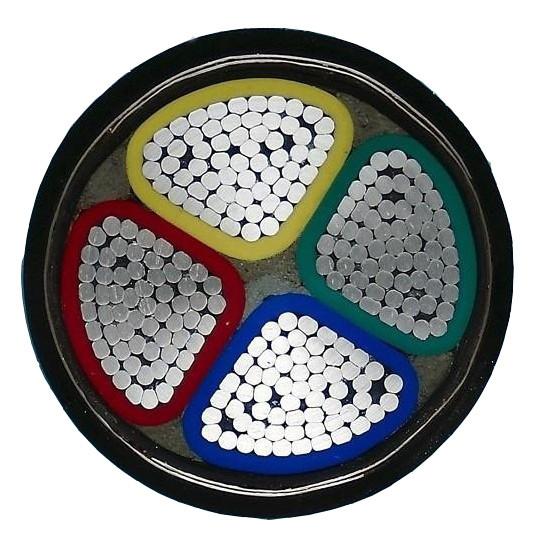 PVC Insulated Steel Tape Armored Power Cable