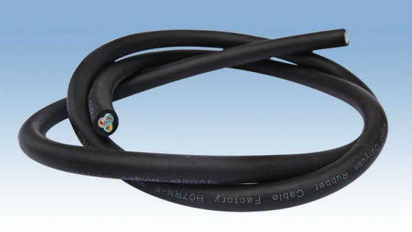  China VDE 300/500V HO5RR-F Multi Core Flexible Rubber Cable european standard power cable supplier
