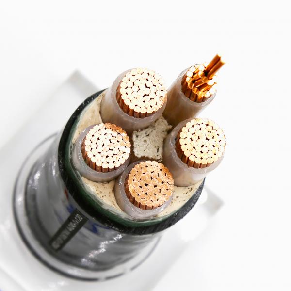  China 0.6/1KV Pure Copper XLPE Cable , Low Voltage Underground Power Cable 2 3 4 Core supplier