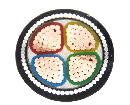 0.6/1KV XLPE Insulated Flexible Electrical Cable PVC Sheathed Armored Steel Wire Cable