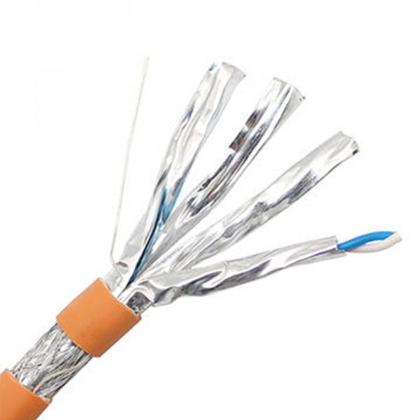  China 10GB 900MHz CAT7 SFTP Flexible Network Cable AWG23 Copper Wires LSOH Ethernet Category 7 supplier