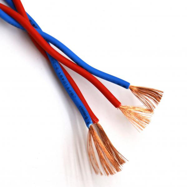  China 1.5mm2 OFC Conductor Flexible Electrical Cable PVC Insulated Twin Flat RVS Twisted supplier