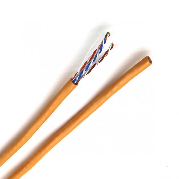  China 23AWG bare copper UTP network Cat 6 cable for ethernet networking supplier