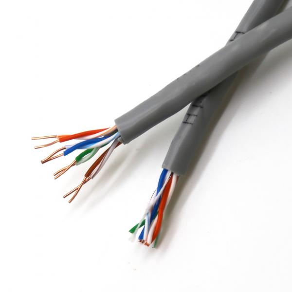  China 24AWG OFC/BC 1000ft UTP CAT5E ethernet flexible network cable supplier