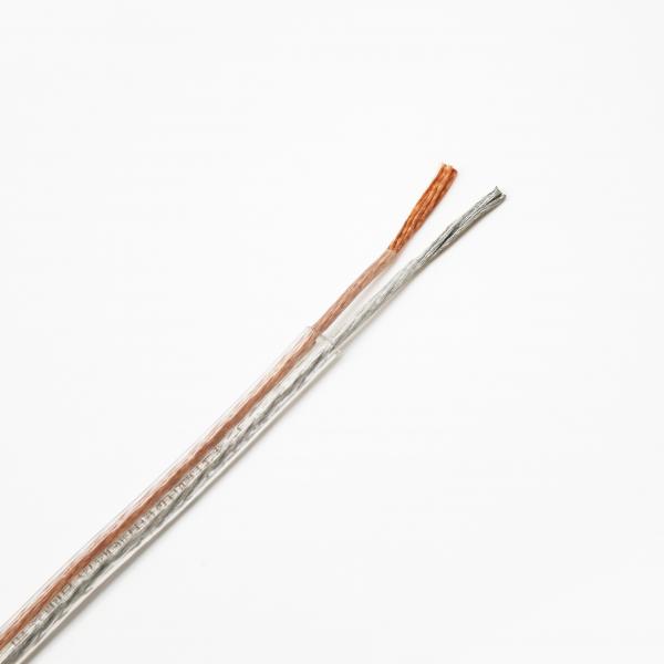  China 26 Awg-10 Awg TC OFC Speaker Cable Transparent Gold And Silver Wire 300/300V supplier