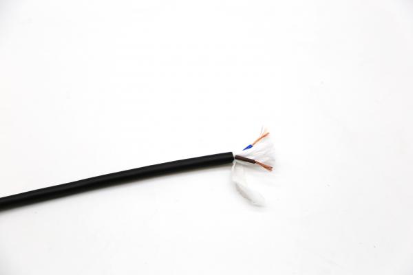 2*0.3mm Copper Drag Chain Cable Conductor PVC Insulation Robotic Cable AM Braid