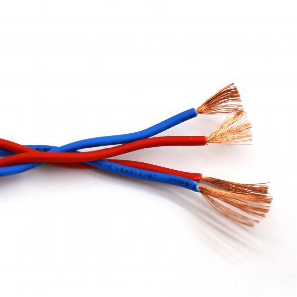  China 2 Core Twisted Fire Resistant Cable RVS Twisted Pair Cable Customized Color supplier