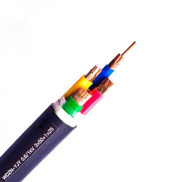 4 Cores XLPE Insulated PVC Sheathed Cable 0.6/1kV IEC60502 GB/T12706 3×50 1x25mm2