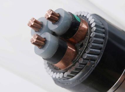  China 8.7/15kv Medium Voltage Power Cables 3 Core 3 X 95 mm2 CU SWA Electrical Cable Steel Wire Armoured supplier
