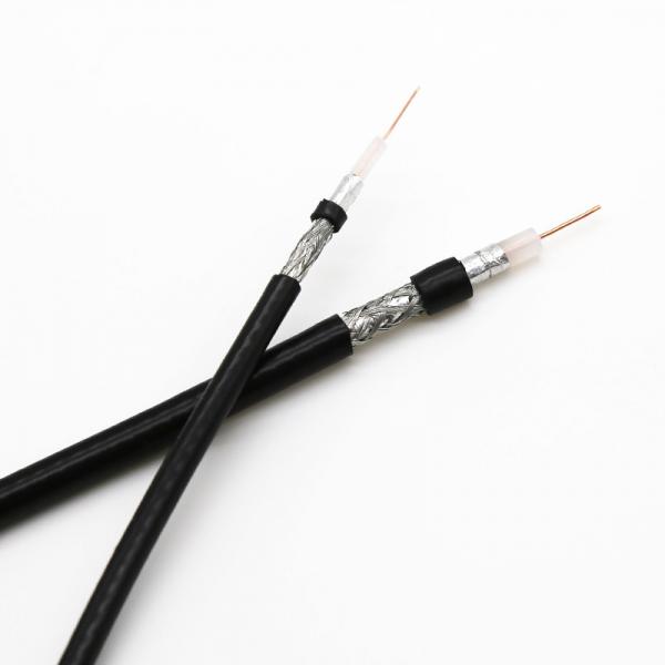  China Bare Copper Conductor PVC Jacket Rg59 Rg11 Rg6 Coaxial Cable , CCTV Coaxial Cable CATV Communication supplier