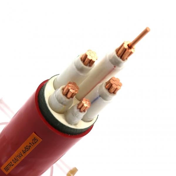 BBTRZ Heavy Duty Mineral Insulated Power Cable 0.6/1kV 5 Cores Flame Retardant MICC Inorganic