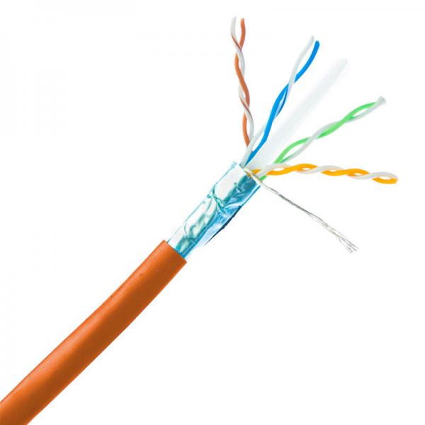 China Cat6 FTP Lan Cable 23AWG BC Conductor Network Cable 1000FT 305M supplier