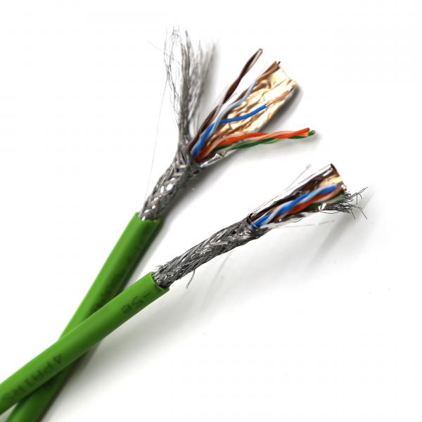  China Cat 5e FTP SFTP Flexible Network Cable Fast Speed Colorful 4 Pairs Twisted supplier