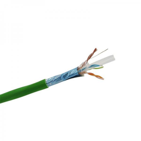 Cat 6 shielding communication cable 8 core pure copper conductor network cable of CE RoHS standard