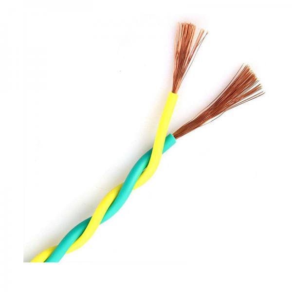  China Copper Wire Flexible Electrical Cable PVC Insulated Non – Sheathed Twisted RVS Electrical Wire supplier