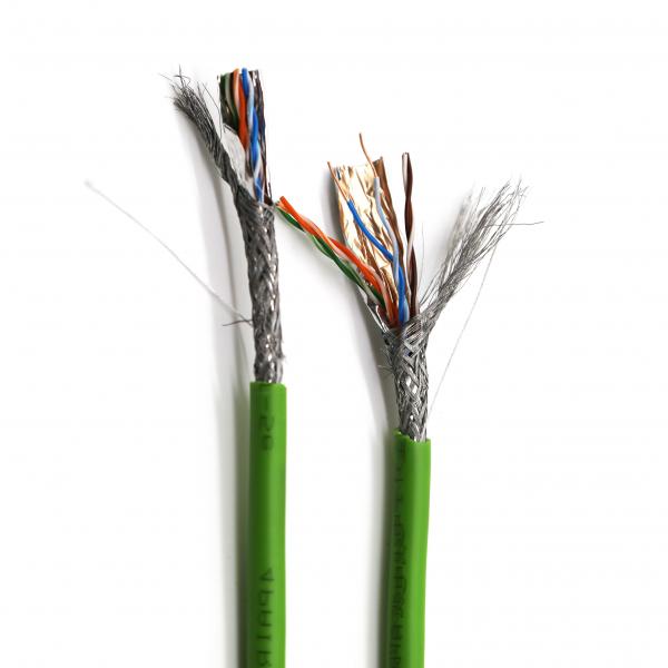 Customized Cat5e SFTP Flexible Network Cable OEM Communication OFC Copper Conductor