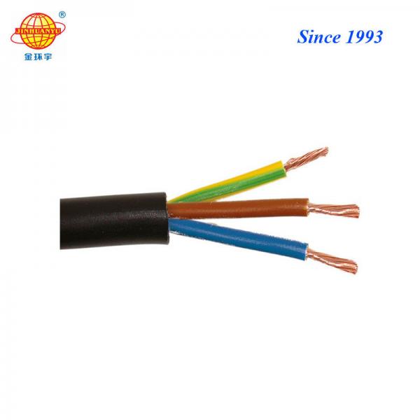  China Customized Color Copper PVC Insulated Cable , Sheathed Flexible Cable 300/500V 0.6/1kV supplier