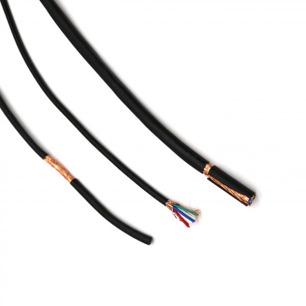 Fire Resistant RVVP Cable , 1.5mm2 Shielded Electrical Flexible Power Cable