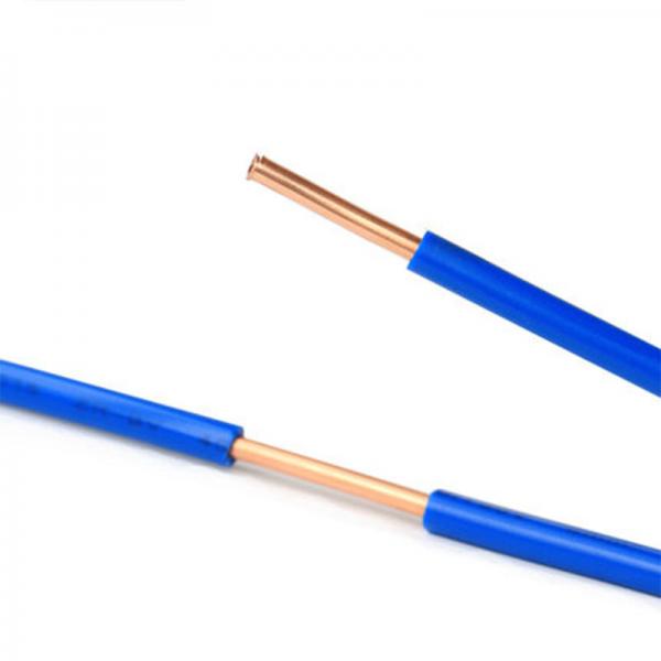 Fireproof building CE certification OFC copper PVC colorful electrical BV cables