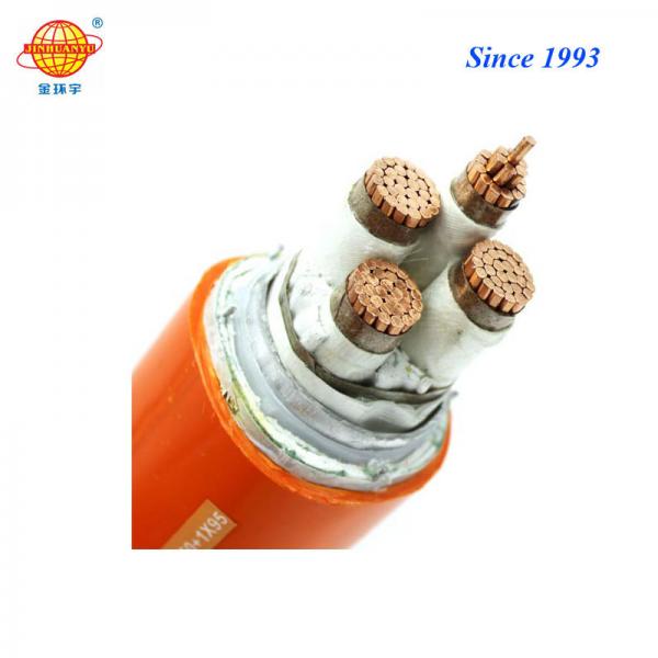 Fireproof Fire Resistance Cable , Solid Copper Power Cable Mineral Insulated Multi Core