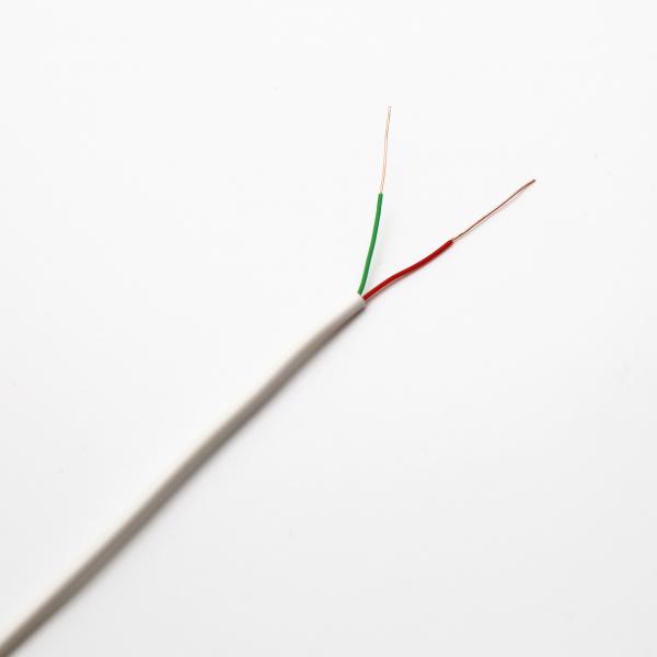 Flat 2 Cores Indoor Telephone Cable HBYV Indoor 0.4mm/0.5mm Copper Conductor