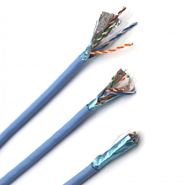  China FTP CAT6A OFC conductor ethernet cable 500MHZ 10gbps flexible network cable supplier