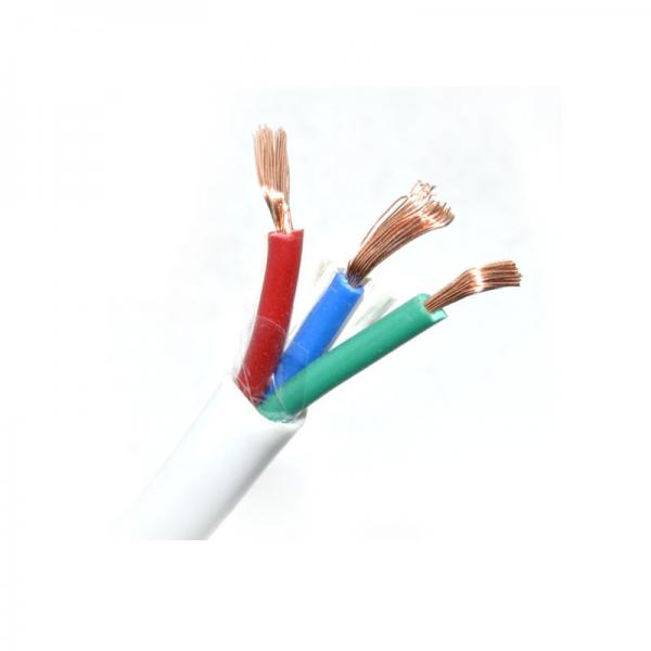  China H05VV-F 318-Y flexible copper wire PVC insulated PVC sheathed RVV cable supplier
