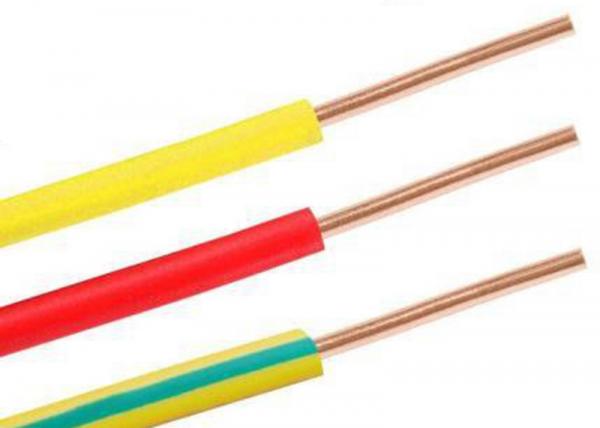 H07V-U Solid Bare Copper Conductor PVC insulated Electrical Wires And Cables House Wiring Cable