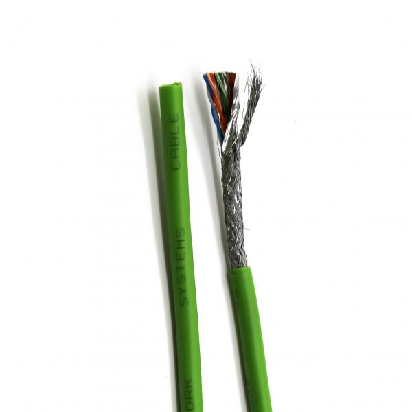  China High Speed Network Cable , Cat5e SFTP LAN Cable 550Mbps Copper Conductor supplier