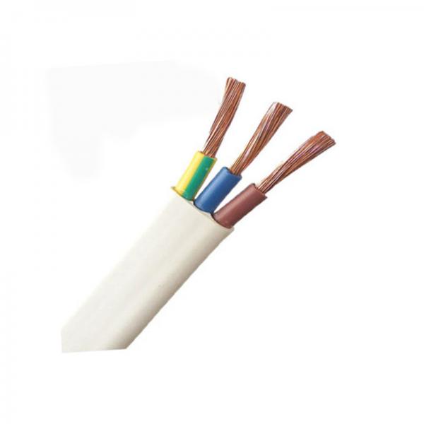 China Household electric wire Twin flat flexible PVC insulated and sheathed RVVB cables supplier