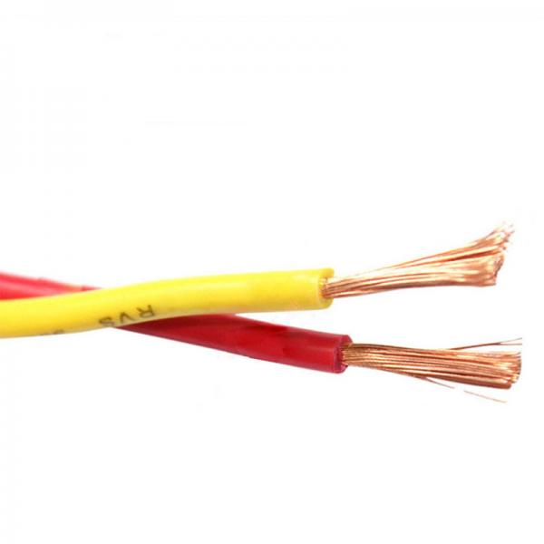 Household Wire Red Yellow Flexible Electrical Cable Red Blue Copper Twisted Pair RVS Cable