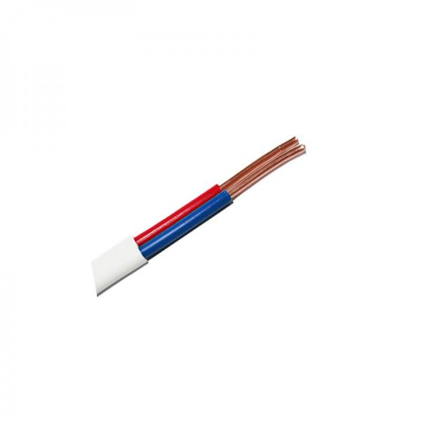  China IEC 60227 copper wire PVC insulated PVC sheathed Flat Twin Cable BVVB electrical cable supplier