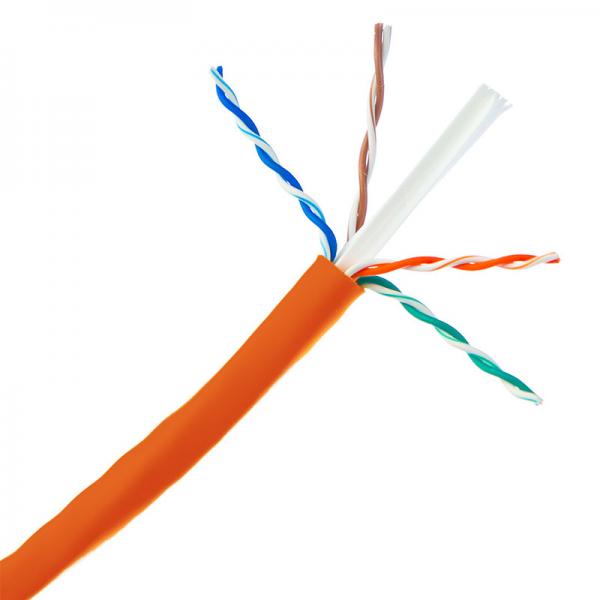  China Indoor Cat6 UTP FTP Network Cable 23AWG BC/CCA Conductor Blue Red Black Grey supplier