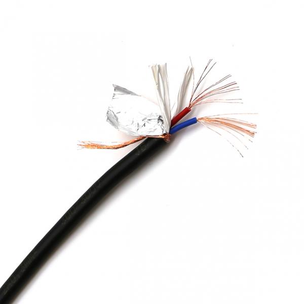 Multi Core Copper Insulated PVC Sheathed Cable , Shielded Braid Flexible RVVP Electrical Wire Cable