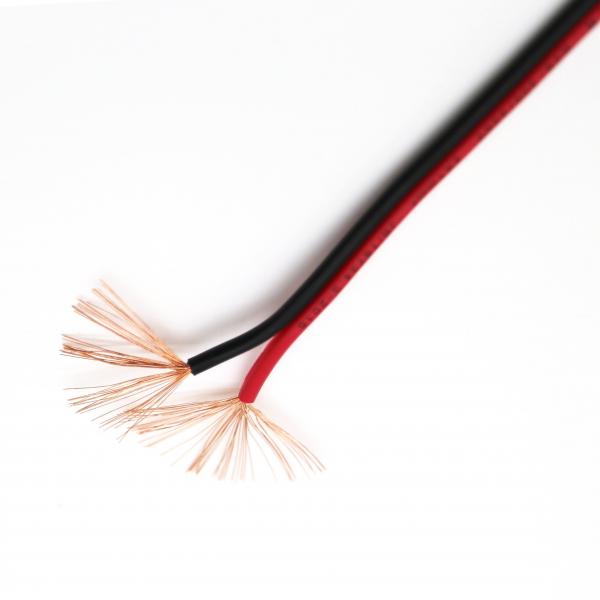  China PVC RVB Shielded Speaker Cable Flexible Copper Wire 18AWG 20AWG Red And Black supplier