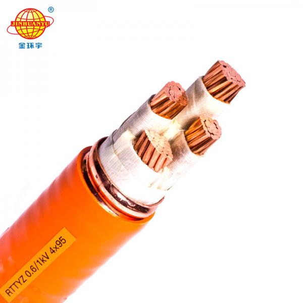 RTTYZ 0.6/1kV 4 Cores Mineral Insulated Power Cable Flame Retardant Copper Sheathed 4x95mm2