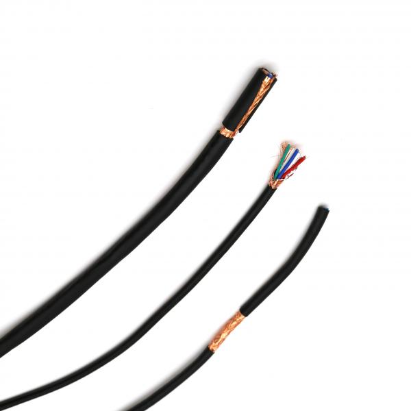  China RVVP Shielded Flexible Fire Resistant Cable 4 Core Oxygen Free Copper 300/300V supplier