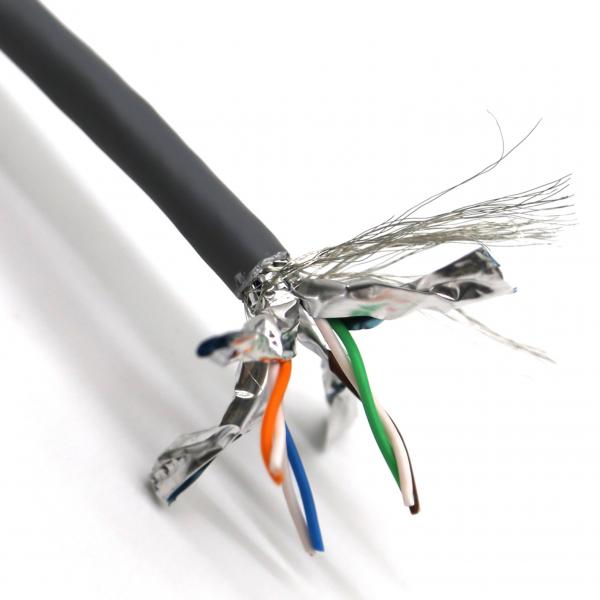  China SFTP Shielded Cat 7 Network Cable Twisted Pair Ethernet Cable PVC LSZH CE ROHS supplier