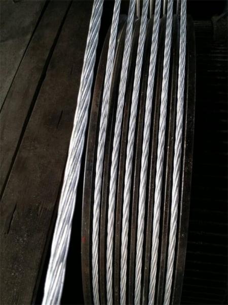  China 1*19 Galvanized Stranded Wire Construction & Diameter of 19 Strand Steel Wire Rope is 1*19/8.0-16.0mm. supplier