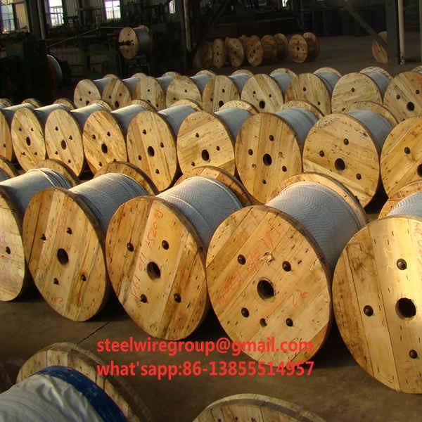  China 1/4" Galvanized Guy Wire supplier